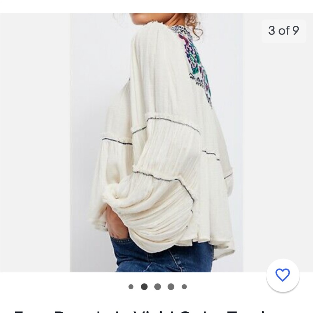 Free People Atlas Clouds Top - Picture 4 of 14